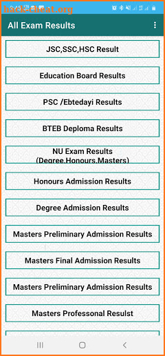 All Exam Result - PSC,JSC,SSC,HSC screenshot