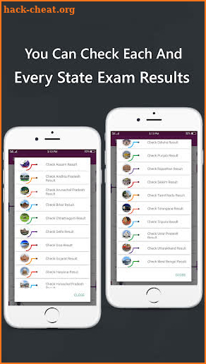 All Exam Results 2020 screenshot