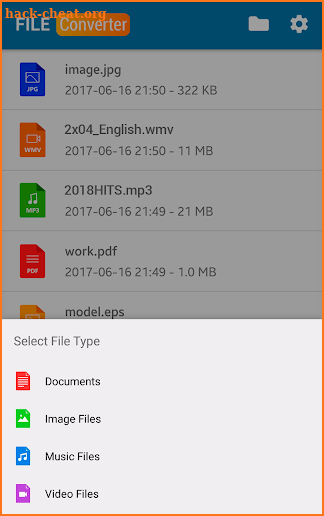 All Files Converter - Office Suite: PDF,  DOC, JPG screenshot