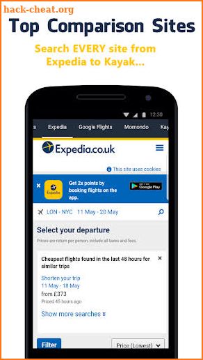 All Flight Tickets Booking app screenshot