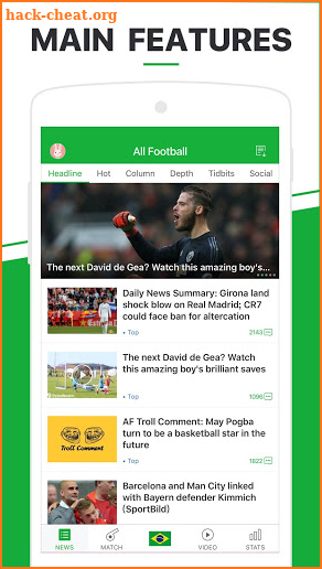 All Football - Latest News & Videos screenshot