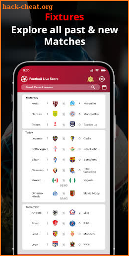 All football Live Score And Live Soccer - 24 screenshot