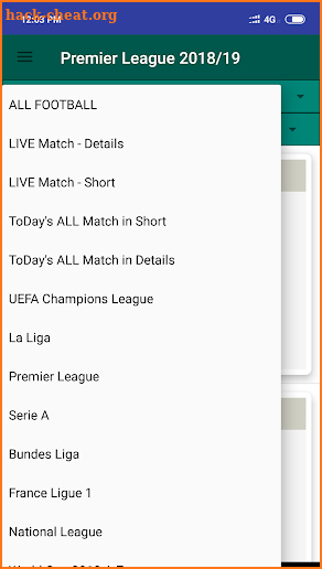All Football Live Score: English Premier League screenshot