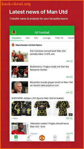 All Football-Manchester United News & Live Scores screenshot