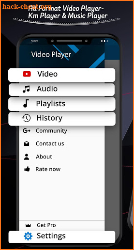 All Format Video Player & MP4 Music player screenshot