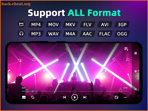 All Format Video Player - Mixx screenshot