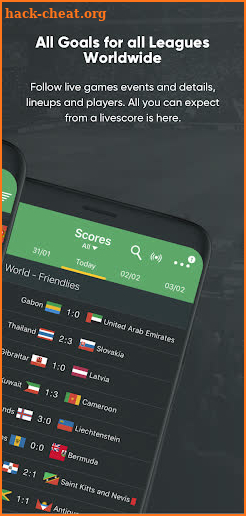 All Goals - The Livescore App screenshot