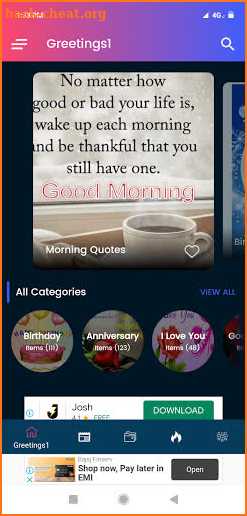 All Greeting card & Wishes Images, Gif and Quotes screenshot