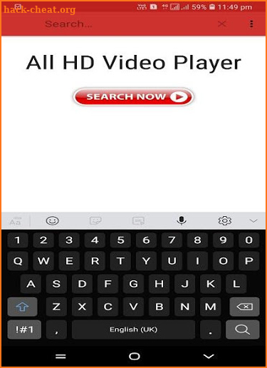 All HD Video Player screenshot