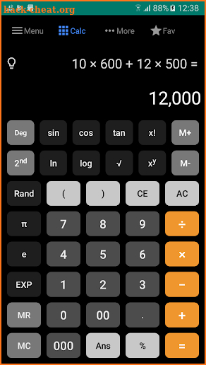 All-in-one Calculator Pro screenshot