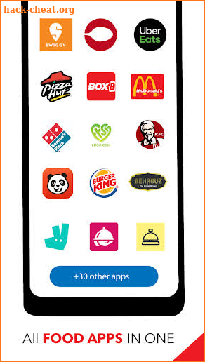 All In One Food App - Swiggy, Zomato, Uber Eats screenshot