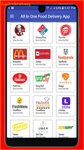 All in One Food Delivery App - Order Food Online screenshot