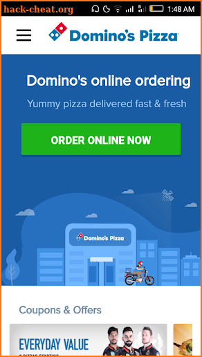 All in one food ordering app - Order food online screenshot