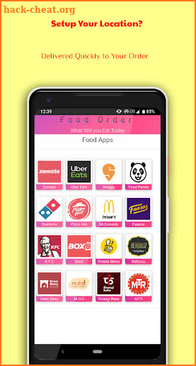 All In One Food Ordering App| Online Food Delivery screenshot