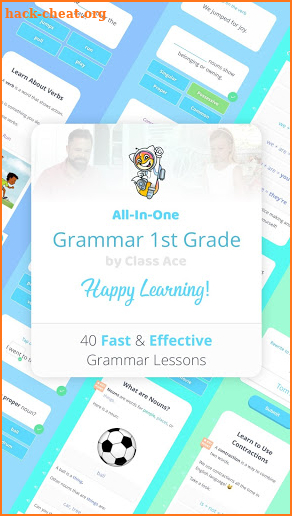 All-In-One Grammar 1st Grade - Learn & Practice screenshot