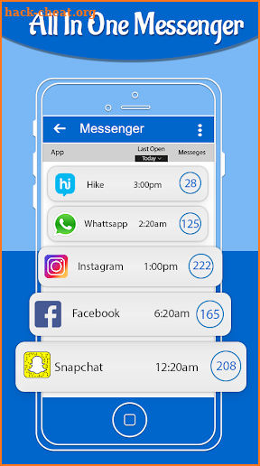 All in One Messenger 2018 -All Social Network 2018 screenshot