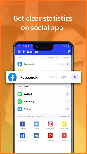 All in One Messenger for Social App screenshot