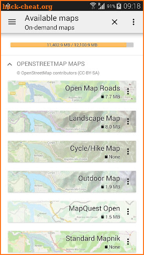 All-In-One Offline Maps screenshot