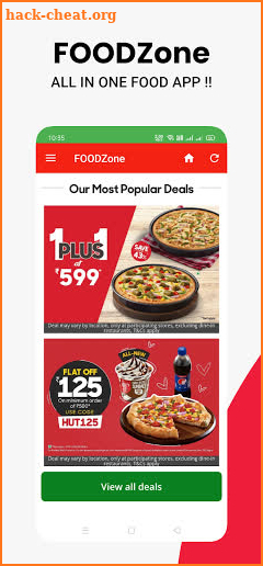 All In One Online Food Delivery FoodZone screenshot