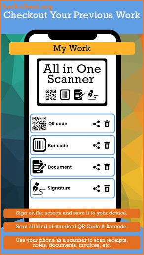All in One Scanner : QR Code, Barcode, Document screenshot