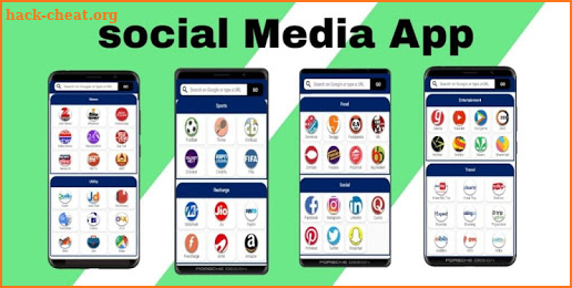 All in one social media app 2020 screenshot