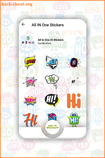 All In One Stickers For Whatsapp screenshot