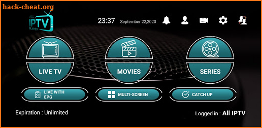 All IPTV Player screenshot