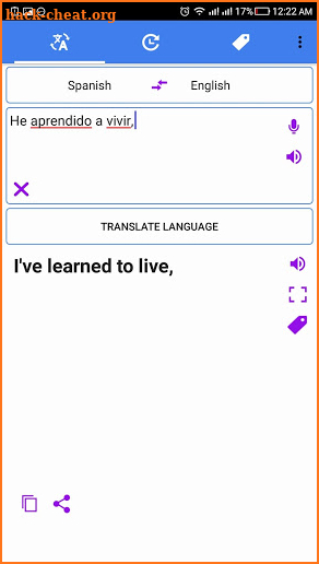 All Language Translator 2018 screenshot