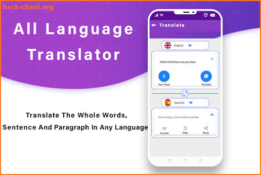 All Language Translator:Easy Voice Translator App screenshot
