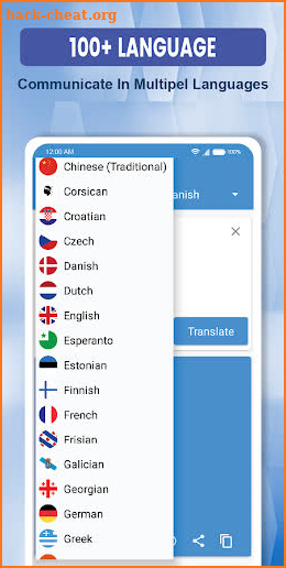 All languages translation app screenshot