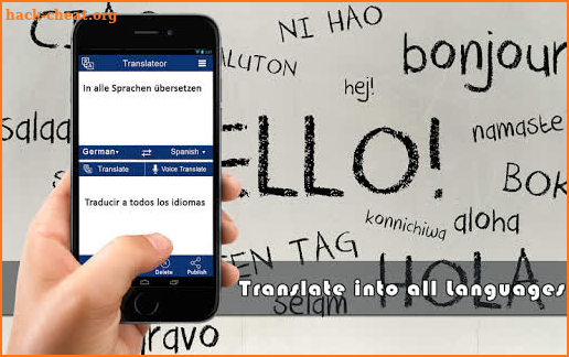 All Languages Translator - Free Voice Translation screenshot