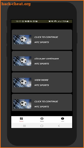 All Live Football  - MNC Sports screenshot