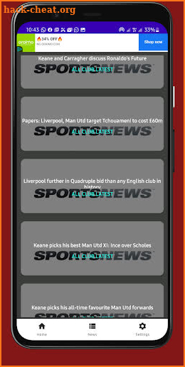 All Live Football Tv App screenshot