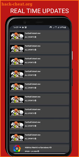 All Live Football tv Guide screenshot