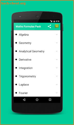 All Math formula screenshot