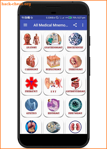 All Medical Mnemonics screenshot