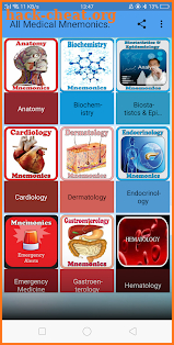All Medical Mnemonics (Colored & Illustrative) screenshot