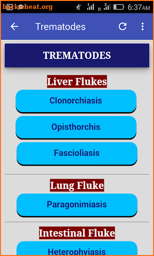 All Medical Parasites (Diseases & Management) screenshot