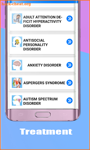 All Mental Disorders and Treatment screenshot