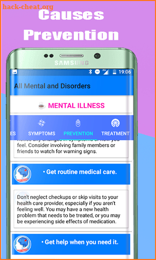 All Mental Disorders and Treatment screenshot