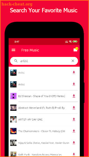 All Mp3 Music Download screenshot