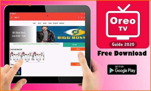 All Oreo Live TV - Indian Movies 2020 Advice screenshot