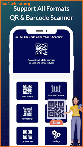 All QR Code Generator &Scanner screenshot