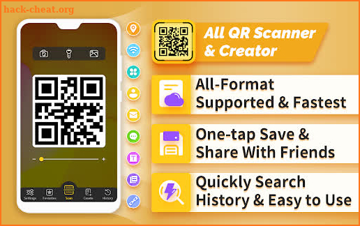 All QR Scanner - barcode reader & qrcode creator screenshot