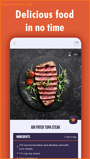 All recipes app screenshot
