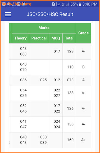 All Result BD - PSC/JSC/SSC/HSC/NU Result & Notice screenshot