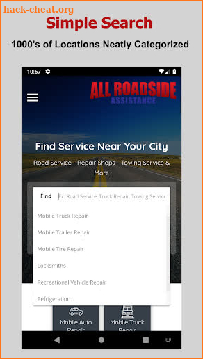 All Roadside Assistance | Free Roadside Tool screenshot