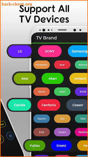 All Smart TV Remote Control - Universal TV Remote screenshot