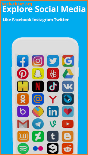 All social media and social network app screenshot