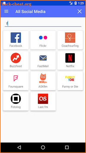 All social media apps in one - all social networks screenshot